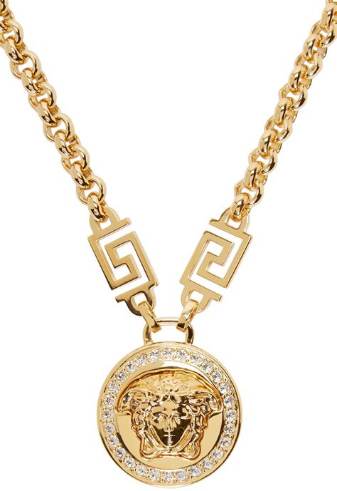 collier or 14k versace|Is Versace Jewelry Real Gold .